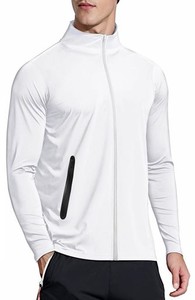 [HIXSUN] ラッシュガード メンズ パーカー 水着 長袖 [接触冷感・速乾・伸縮性・UVカット] ポケット付き UPF50+ 大きいサイズ 紫外線対策