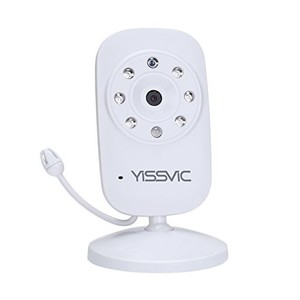 YISSVIC ベビーモニター 2.4インチ追加 見守りカメラ 遠隔監視カメラ 双方向音声通信 暗視機能付き ベビーカメラ 屋内での使用 出産祝い