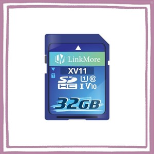 LINKMORE SDカード 32GB メモリーカード フルHD動画撮影/デジタルカメラ/一眼レフ / V10 / CLASS10 / UHS-I / U1【読込最大95MB/S】