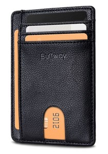 [BUFFWAY] カードケース メンズ レディース カード入れ クレジットカードケース 薄型 スリム ミニ財布 ミニマリスト スリムウォレット ラ