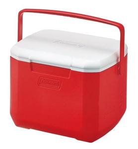 コールマン(COLEMAN) クーラーボックス エクスカーションクーラー 16QT 容量約15L レッド/ホワイト 2000027860