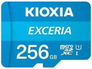 MICROSDXCカード 256GB KIOXIA UHS-I U1 キオクシア オリジナルSDアダプタ付 並行輸入品（旧東芝メモリ製品）