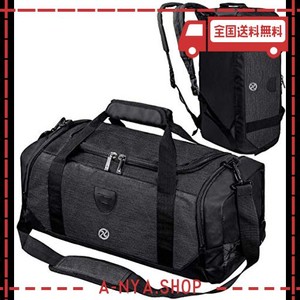 bosiduスポーツバッグ メンズ ダッフルバッグ メンズ ボストンバッグ ジムバック リュック型可能 3way 旅行バッグ シューズ収納 大容量 