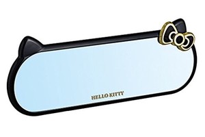 セイワ(SEIWA) 車内用品 ルームミラー ハローキティ B&G KT501 シルバー鏡 260MM