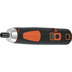 ブラックアンドデッカー(BLACK+DECKER) コードレス プッシュドライバー DIY 電動工具 締付工具 5段階調節 コンパクト LEDライト搭載 3.6V