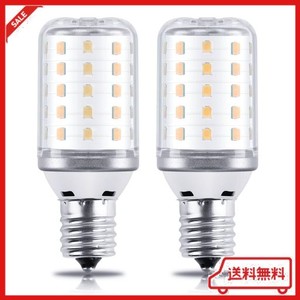 E17 LED 電球 6W LED電球 60W相当 500LM E17口金 LEDシャンデリア電球 屋内屋外照明用 100V 省エネ省電力高輝度 360°照明 非調光対応 (