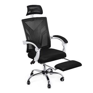 オフィスチェア 椅子 テレワーク 疲れない デスクチェア 事務椅子 回転椅子 無段階昇降 高通気性 360度回転 135度リクライニング 静音キ