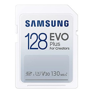 SAMSUNG EVO PLUS SDカード 128GB SDXC UHS-1 U3 MB-SC128K/EC