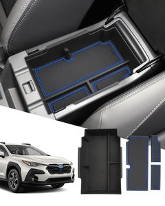 [SXCY] 新型 スバル クロストレック GU コンソールボックス アームレストボックス センターコンソールトレイ 収納ボックス 車用専用 小物