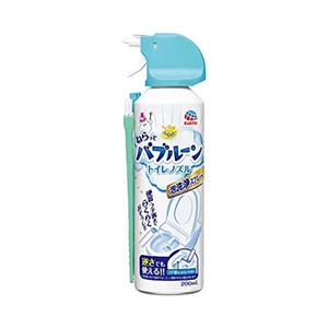 らくハピ ねらってバブルーン トイレノズル トイレの洗浄剤 [200ml] トイレ掃除 泡 大掃除 (アース製薬)