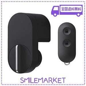 【QRIO LOCK セット商品】QRIO LOCK キュリオロック ブラック &QRIO KEY S キュリオキーエス QRIO LOCK専用リモコンキー スマートロック 