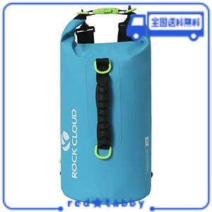 ROCK CLOUD ドライバッグ 防水バッグ ドラム型 防水ポーチ リュック 折りたたみ 軽量 10L 20L アウトドア 海水浴 釣り ビーチ 水泳 登山 