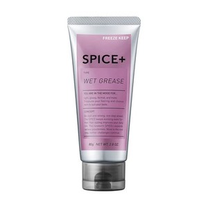 SPICE+(スパイスプラス) ウェットグリース ヘアワックス 青りんごの香り 80G