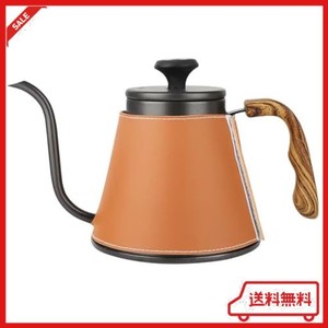 NUBAGO コーヒーケトル 細口 1200ML コーヒーポット ドリップ用 ドリップポット ステンレス製 ドリップケトル 直火 IH対応 キャンプ ケト