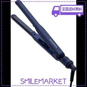 SALONIA サロニア ストレートヘアアイロン ネイビー 15MM アイロン 家電 美容 美容家電 ヘアケア MAX230℃ プロ仕様 男性 SL-004SNV