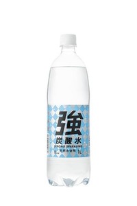 友桝飲料 強炭酸水 1L×15本