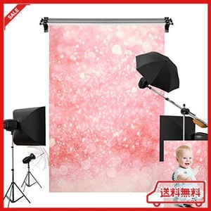 KATE 1.5X2.2M ピンク 背景布 桜の季節 結婚式 子供の写真 背景 布 人物撮影 写真背景 撮影用 背景 布 装飾用 撮影 背景紙