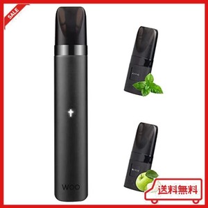 電子タバコ VAPE ベイプ 禁煙グッズ でんしたばこ べいぷ本体 水蒸気タバコ 爆煙 ポッド2個付き ニコチンなし RELXカートリッジ交換可 WO