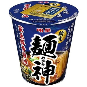 明星 麺神カップ 家系豚骨醤油 99G ×12個