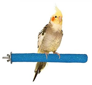 オウム 止まり木 鳥用2本セットパーチ ストレート インコ 鳥スタンド 枝 爪を磨く 噛む玩具 ケージスタンド スクラブスティック スタンド