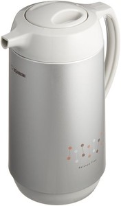 象印マホービン(ZOJIRUSHI) ガラス魔法瓶 保温卓上ポット 1000ML メタリックグレー AG-KD10-HM