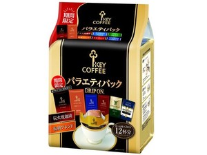 キーコーヒー ドリップオン バラエティパック (8G×12P)×3個