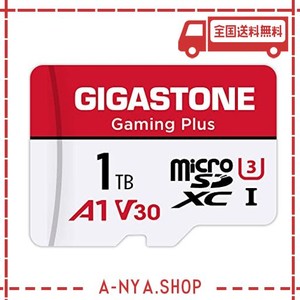 gigastone microsd 1tb, nintendo switch sdカード動作確認済, 100mb/s 高速 マイクロsdカード 1tb, full hd & 4k uhd動画, uhs-i a1 u3 