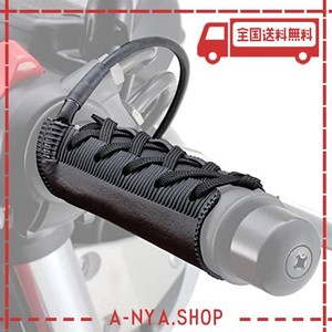 デイトナ(DAYTONA) バイク用 グリップヒーター 巻き付け式 USBタイプ ホットグリップ 巻きタイプEASY USB(105MM) 31051 ブラック