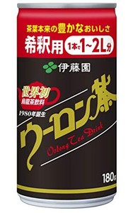 伊藤園 ウーロン茶 希釈用 (缶) 180G ×30本