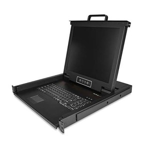 STARTECH.COM KVMコンソール／ラックマウント型／1ポート／17インチモニター／1U／VGA RKCONS1701