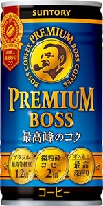 BOSS(ボス) サントリー コーヒー プレミアムボス 185G缶×30本