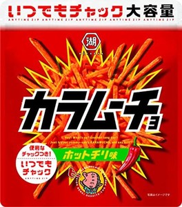 湖池屋 いつでもチャック スティックカラムーチョ ホットチリ味 140G×12袋