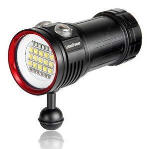 ダイビングライト、LETONPOWER L15 10000LUMENS 水中ライト, 100M 水中ライト ダイビング、水中ライト ダイビング, タイプC充電 潜水用 