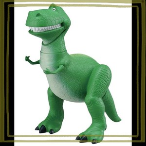 トイストーリー トーキングレックス デラックスフィギュア US ディズニー Disney Rex Talking Action くどく Figure