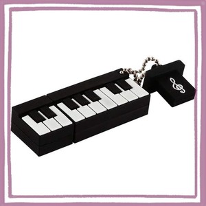 32GB USB メモリー 音楽 電子ピアノの形状 USB 2.0 フラッシュメモリー 小型 データストレージ メモリースティック ピアノ型USBメモリ (