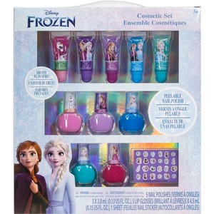 TOWNLEYGIRL FROZEN 2 ディズニー プリンセス アナと雪の女王 2 水で洗える! 豪華メイクアップセット : マニキュア / ネイルシール / リ