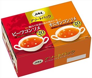 JALスープ 明治 アソートパック 40袋入
