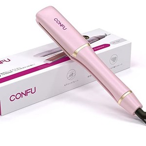 CONFU ヘアアイロン ストレート 38MM ストレートヘア ワイヤレス ヘアアイロン 持ち運び 3段階温度調整 MAX210°