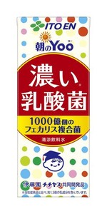 伊藤園 朝のYOO 濃い乳酸菌 (紙パック) 200ML ×24本