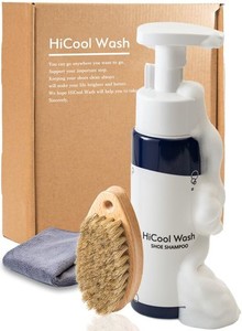 [ハイクール] WASH -1分靴磨き-【公式】 靴磨き 靴磨きセット 靴 洗剤 シューケア スニーカー クリーナー