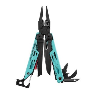 LEATHERMAN(レザーマン) マルチツール SIGNAL(シグナル) ナイロンケース付き 【日本正規品】 25年保証 LTJマーク入 [アクア]