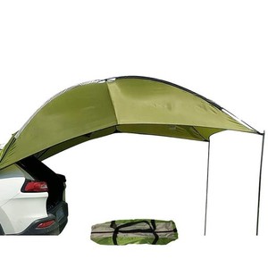 KADAHIS タープ テント カーサイドタープ 車用 日よけカーテント 設営簡単 単体使用可能 5-8人用 軽量 キャンプ テント アウトドア 公園 