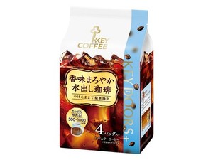 キーコーヒー 香味まろやか水出し珈琲 レギュラー(ドリップ) 4個 (X 4)