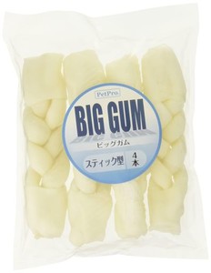 ペットプロ 犬用おやつ ミルク BIGガム スティック型 4本入