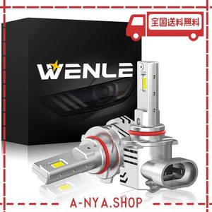 WENLE(ウエンレ) 新型 超爆光 20000LM+MINIサイズ!HB3/HB4用 LED ヘッドライト 車検対応 バルブ キャンセラー 一体型 コンパクト 80W ホ