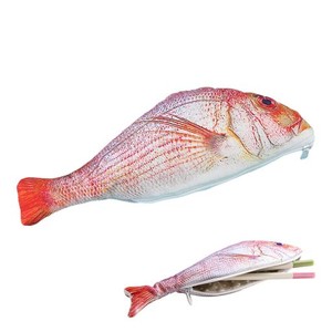 NALAINA ペンケース 魚 筆箱 ペンポーチ おしゃれ 可愛い 韓国 人気 魚型 文房具 化粧品入れ 小物入れ 収納ポーチ 筆入れ 軽量 オフィス