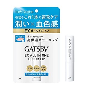 GATSBY(ギャツビー) EXオールインカラーリップ メンズ 色つき リップクリーム 保湿