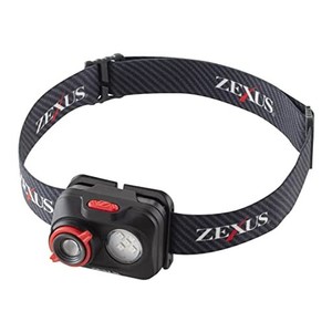 ZEXUS(ゼクサス) LEDライト ZX-195 [最大400ルーメン メインLED点灯時間:最大37時間 白/赤色]