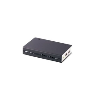 エレコム KVMスイッチ PC切替機 USB DVI スピーカー 2台 KVM-DVHDU2