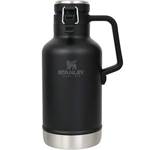 STANLEY(スタンレー) クラシック真空グロウラー 1.9L マットブラック 氷入れ 炭酸飲料 ビール 保冷 キャンプ 食洗機対応